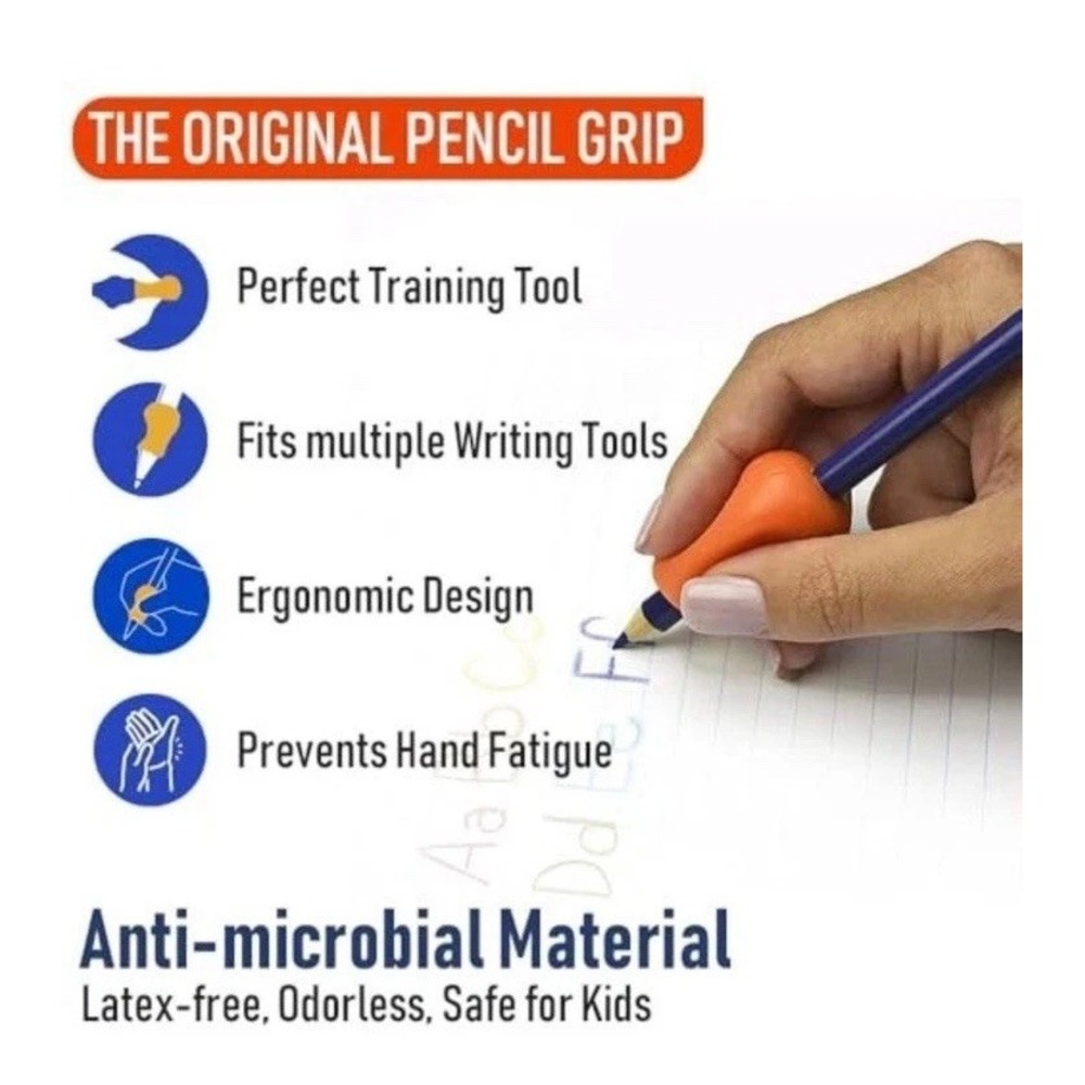 The Pencil Grip Original Pencil Grippers 14 Pc, Improves Kids Handwriting,